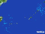 2017年01月24日の沖縄地方の雨雲レーダー