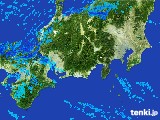2017年01月24日の東海地方の雨雲レーダー