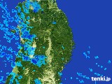 2017年01月24日の岩手県の雨雲レーダー
