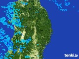 2017年01月25日の岩手県の雨雲レーダー