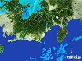 2017年01月27日の静岡県の雨雲レーダー