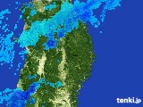 2017年01月30日の岩手県の雨雲レーダー