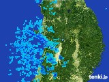 2017年01月31日の秋田県の雨雲レーダー