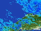 2017年02月10日の島根県の雨雲レーダー