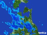 2017年02月10日の青森県の雨雲レーダー