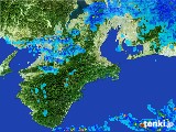 2017年02月17日の三重県の雨雲レーダー