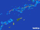 2017年02月17日の鹿児島県(奄美諸島)の雨雲レーダー
