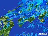 2017年02月20日の四国地方の雨雲レーダー