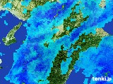 2017年03月01日の奈良県の雨雲レーダー