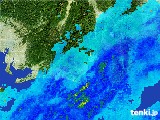 2017年03月06日の静岡県の雨雲レーダー
