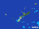 2017年03月06日の沖縄県の雨雲レーダー