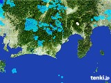 2017年03月07日の静岡県の雨雲レーダー