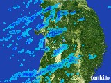 2017年03月07日の秋田県の雨雲レーダー