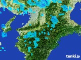 2017年03月08日の奈良県の雨雲レーダー