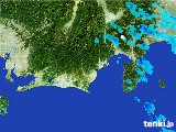2017年03月16日の静岡県の雨雲レーダー