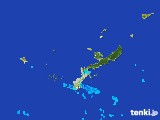 2017年03月17日の沖縄県の雨雲レーダー
