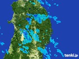 2017年03月18日の岩手県の雨雲レーダー