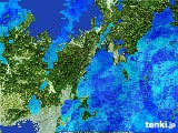 2017年03月21日の滋賀県の雨雲レーダー