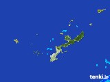 2017年03月23日の沖縄県の雨雲レーダー