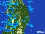2017年03月24日の岩手県の雨雲レーダー