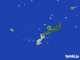 2017年03月25日の沖縄県の雨雲レーダー