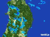 2017年03月29日の岩手県の雨雲レーダー