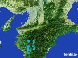 2017年03月30日の奈良県の雨雲レーダー