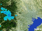 2017年04月02日の東京都の雨雲レーダー