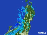 2017年04月03日の東北地方の雨雲レーダー