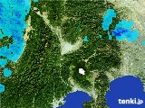 2017年04月03日の山梨県の雨雲レーダー