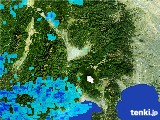 2017年04月06日の山梨県の雨雲レーダー