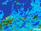 2017年04月06日の鳥取県の雨雲レーダー