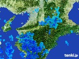 2017年04月07日の奈良県の雨雲レーダー