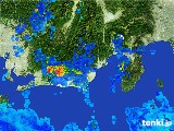 2017年04月08日の静岡県の雨雲レーダー