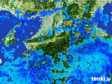 2017年04月08日の奈良県の雨雲レーダー