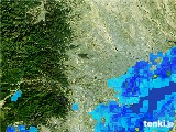 2017年04月09日の東京都の雨雲レーダー