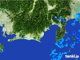 2017年04月09日の静岡県の雨雲レーダー