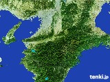 2017年04月09日の奈良県の雨雲レーダー