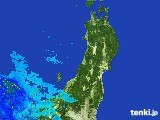 2017年04月17日の東北地方の雨雲レーダー