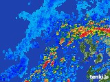 2017年04月17日の長崎県(五島列島)の雨雲レーダー