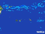 2017年04月18日の沖縄県(宮古・石垣・与那国)の雨雲レーダー