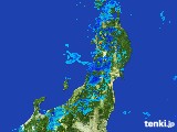 2017年04月19日の東北地方の雨雲レーダー