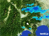 2017年04月22日の山梨県の雨雲レーダー