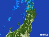 2017年04月25日の東北地方の雨雲レーダー