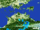 2017年04月25日の香川県の雨雲レーダー