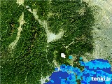 2017年04月27日の山梨県の雨雲レーダー