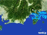 2017年04月27日の静岡県の雨雲レーダー