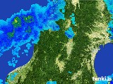 2017年04月29日の山形県の雨雲レーダー