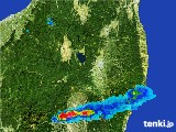 2017年05月07日の福島県の雨雲レーダー