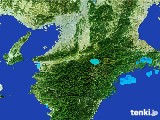 2017年05月15日の奈良県の雨雲レーダー